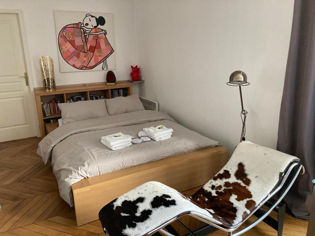 Charmant Studio Apartment Paris Bagian luar foto
