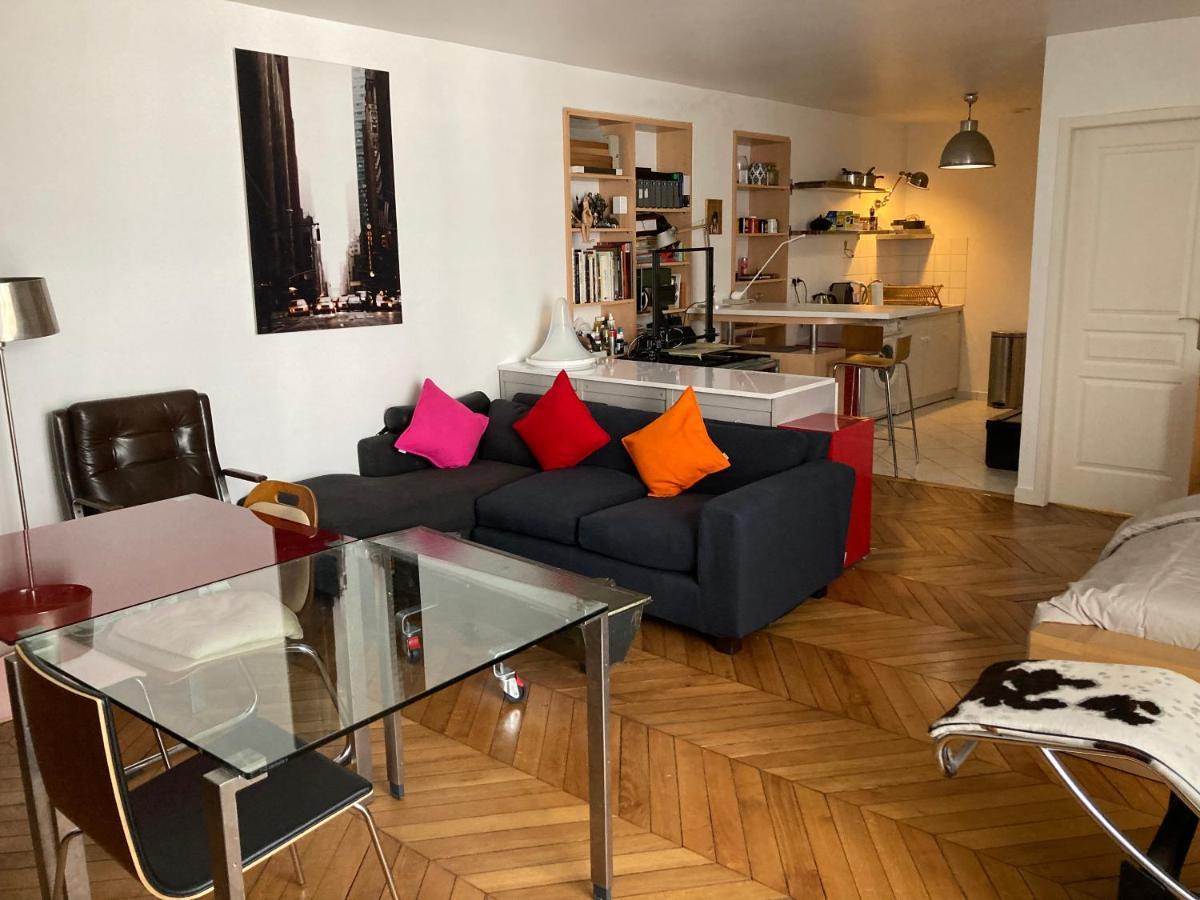 Charmant Studio Apartment Paris Bagian luar foto